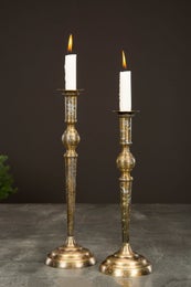 Kynttil&auml;mansetti | Shampanja