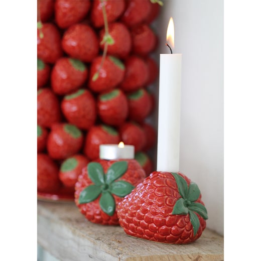 Kynttil&auml;njalkasetti | Vadelma