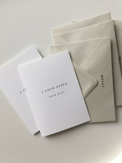 Kortti | I Love Pizza (And You)