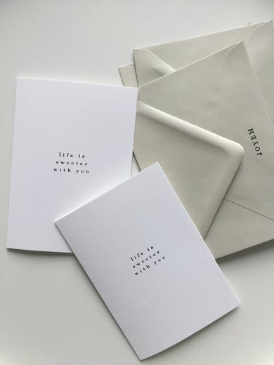 Kortti | Life Is Sweeter With You