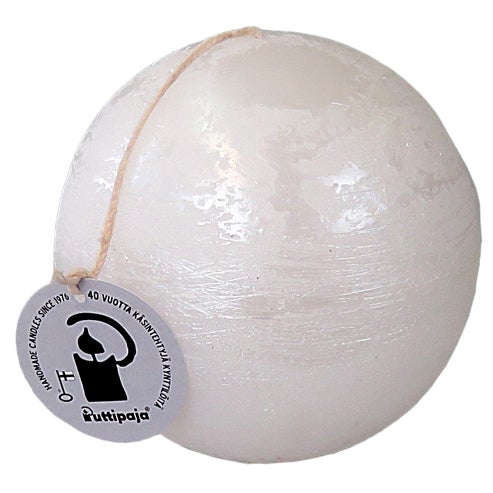 Pallokynttil&auml; | Helmi&auml;isvalkoinen