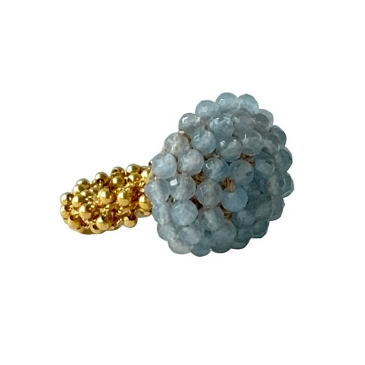 IBU Jewels &mdash; Lola Blue Chalcedony |&nbsp;Sormus